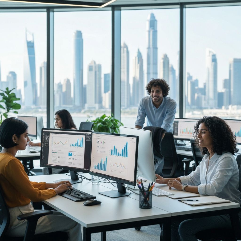 Emprix IT Solutions team working in modern office